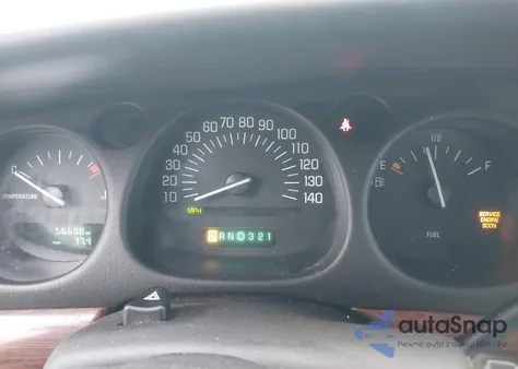 2004 Buick Lesabre Custom z USA, uszkodzony, nr VIN 1G4HP52K544118176